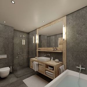 Square vue 1 douche  5 